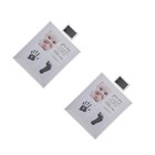 2 Sets Baby Handabdruck Ink Pad Fotorahmen Neugeborene Babypartygeschenk für DIY