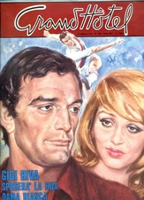 13/02/1975 GRAND HOTEL - GIGI RIVA SPOSERA' LA SUA DAMA BIANCA