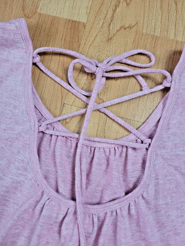 Gap Knit Tie Back Tank Top Large - Picture 8 of 10