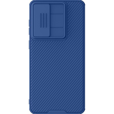 Handyhülle mit Kameraschutz für Galaxy S25 Edge Nillkin Case Cover Dunkelblau