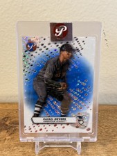 2023 Topps Pristine - Rafael Devers Encased Blue Refractor #/75 Boston Red Sox 