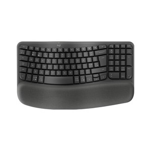 Logitech Wave Keys Wireless Ergonomic keyboard QWERTY UK LAYOUT 920-012333
