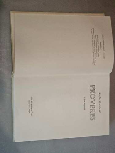 Sprichwörter: Ein neuer Ansatz Die Bibliothek des Alten Testaments - ehemalige Bibliothek - ohne Jacke - Bild 5 von 5
