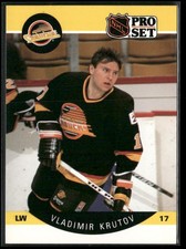 1990-91 Pro Set #296 Vladimir Krutov