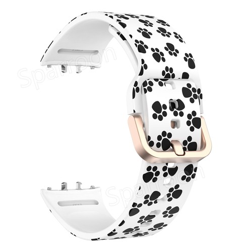 For Samsung Galaxy Fit 3 SM-R390 Sports Silicone Nylon Leather Metal Watch Band - Picture 525 of 644