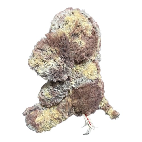 Aurora Plush Elephant Gray Mauve Tan Toy 9” Baby Kids Stuffed Animal Unique Soft - Picture 3 of 6