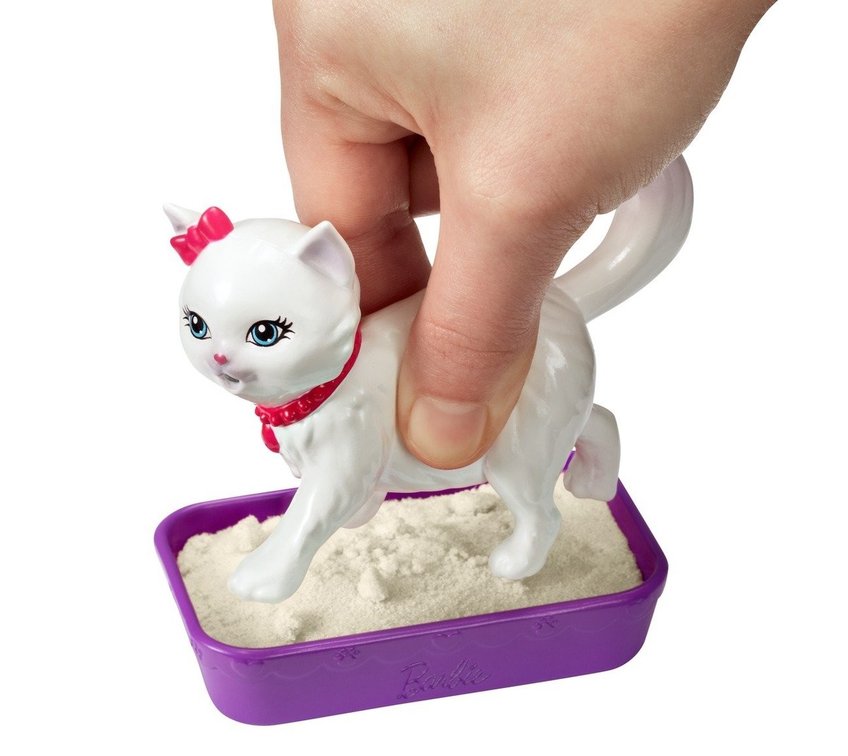 Barbie Dreamhouse Katze Blissa – Plüschtier, 18 Cm, Weich & Kuschelig, Mit Rosa Schleife