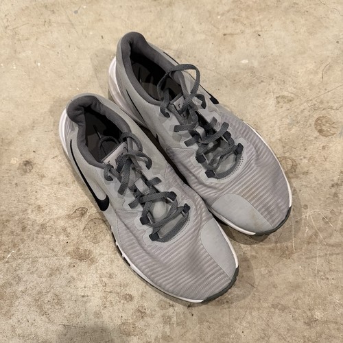 Nike Mens Flex Control 4 CD0197-001 Gray Running Shoes Sneakers Size 10 - Picture 4 of 11