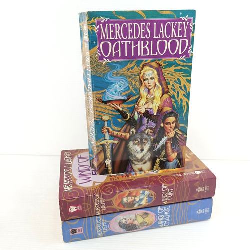 Mercedes Lackey Valedmar Gelübde und Ehre Eidblut 3x Fantasy Belletristik Buch Konvolut