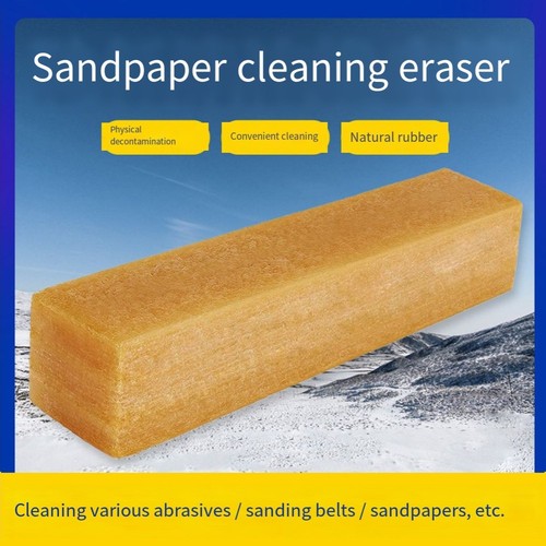 Natural Rubber Eraser for Extending Lifespan of Abrasive Sanding Discs - Picture 2 of 11