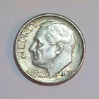1962 Roosevelt Dime 10C Silver 90% Circulated US Coin Uncertified Collectible