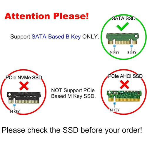 Multi-Size M.2 to SATA 3.0 Enclosure 2230/2242/2260/2280 SSD 6Gbps Converter Kit - Picture 9 of 10