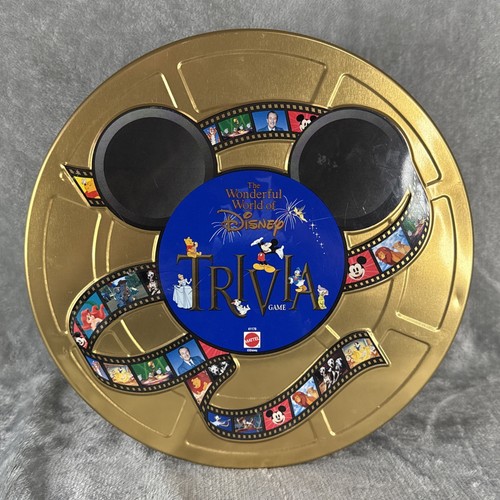 *Not Complete* 1997 The Wonderful World of Disney Trivia Game By Mattel - Picture 1 of 7