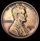 1912-S LINCOLN CENT VERY FINE FREE USA SHIPPING