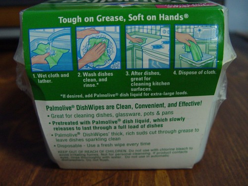 Palmolive Dish Wipes Original Scent Pretreated Disposable Cloths Discontinued - Picture 2 of 4