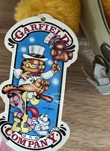 Vintage Plush Garfield Cowboy "Move Over Duke" Dakin 78/81 White Chaps Hat - Picture 5 of 10