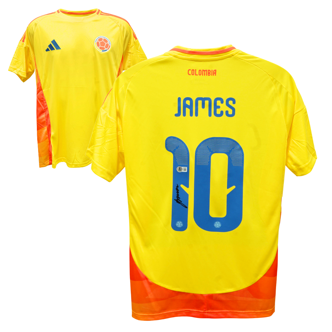  コロンビア代表 JAMES 10 ユニフォーム James Rodriguez Signed Colombia Soccer Jersey #10 with Beckett