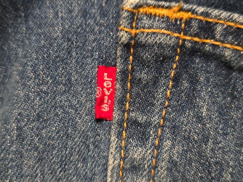 Vintage Levi’s 501 Jeans 34x32 (Actual 32x31) Y2K Grunge Button Fly Straight Leg - Picture 3 of 15