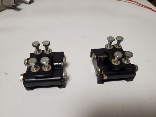 2x armrest Receiver Set quickie Ts wheelchair Left Right Mount Bracket Post Hold - Picture 1 of 9