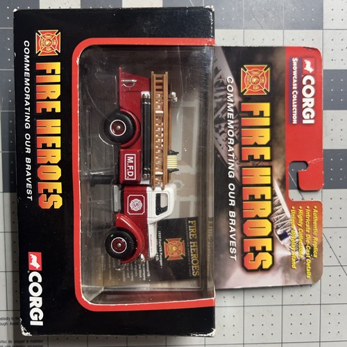 Corgi Fire Heroes 1939 Ford V8 Pumper Millwood F.D. Scaled 1:64 Corgi series - Picture 1 of 4