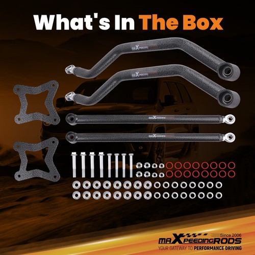 High Clearance Upper & Lower Radius Arms Rods For 2014+ Polaris RZR XP 4 1000 - Picture 7 of 11