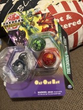 Bakugan Legends Starter 3pk, Tretorous Ultra with Spartillion and Fenneca