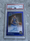 Jalen Brunson Panini Optic Rated Rookie Auto Blue 23/49 PSA 10 COLOR MATCH 💎