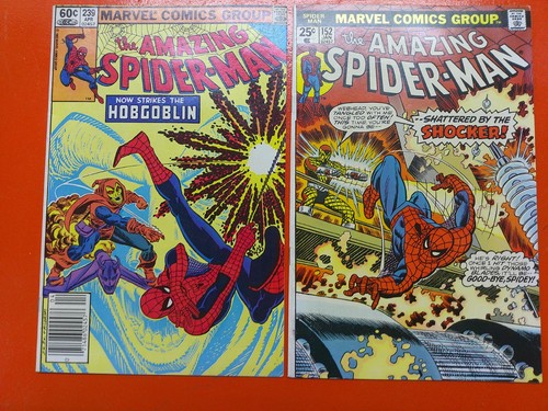 Amazing Spiderman 152 The Shocker, 239 2nd App. Hobgoblin Key Book High-Grade!!!