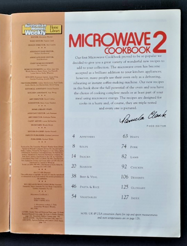 Australian Women's Weekly Microwave Cookbook 1 and 2 and Essential AWW - Bild 5 von 6