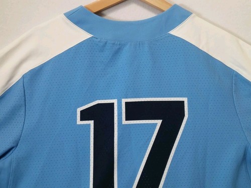 Nike North Carolina Tar Heels Baseball Jersey #17 New With Tags Blue Large - Picture 5 of 12