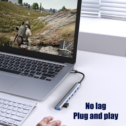7Ports USB Type-C Splitter Multi Splitter For Computer Multiport USB A HUB Port - Afbeelding 7 van 17