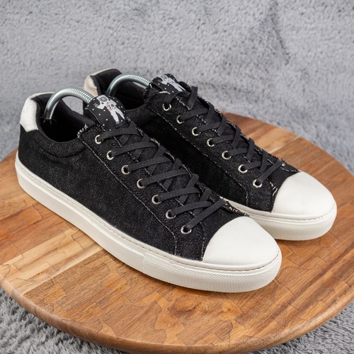 Nothing New Sneakers Barhocker Sport Astronaut Viva Herren Größe 10,5 schwarz weiß "