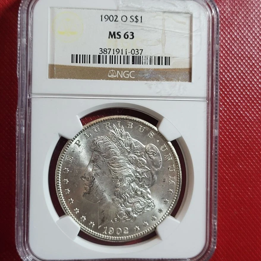1902 モルガンMorgan Silver Dollar MS63 銀貨130 prod