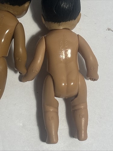 Barbie Happy Family Bambole Afroamericane Nikki Boy & Girl 2003 - Rare - Foto 11 di 12