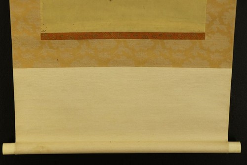 "Zwei Schönheiten unter Sakura" japanische antike Seidenrollenmalerei - Bild 8 von 12