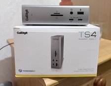 CalDigit TS4 Docking Station With Both Eu And Uk Supply Cable