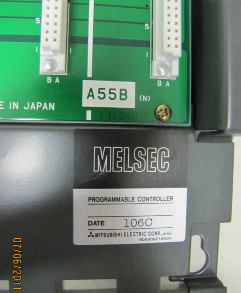 MITSUBISHI MELSEC PLC 5 RANURAS PORTA TARJETAS A55B A5-5B A55B  Foto 2 de 2