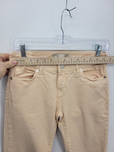 Vanessa Bruno Jeans Womens 26 Peachy Straight Leg Mid Rise Denim Pants Modern - Picture 5 of 7