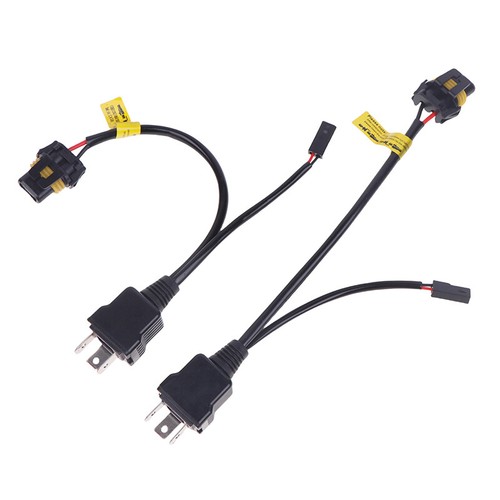 2pcs H4 Relay Wireharness For H4 Bulb Upgrade Bi LED&Xenon Projector Lense - Picture 2 of 12