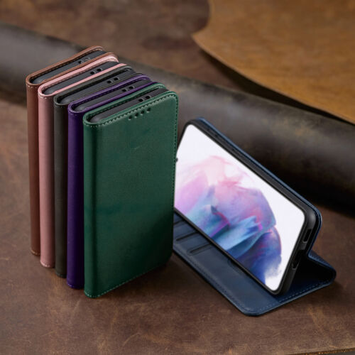 For Samsung Galaxy A16 A36 A56 A55 A15 Leather Magnetic Flip Wallet Case Cover - Picture 3 of 18