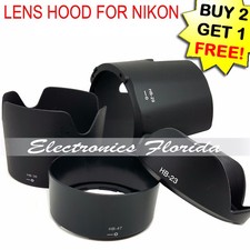 Camera Bayonet Lens Hood Compatible with Nikon Model Lens Hood HB