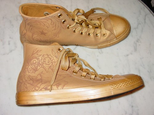 Mens Converse 155182C "Laser Baroque" Chuck Taylor All Star High Shoes! Size 9 - Picture 7 of 12