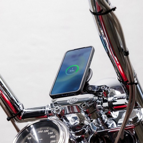 Quad Lock Motorcycle Handlebar Mount PRO Chrome - Large - Picture 7 of 8