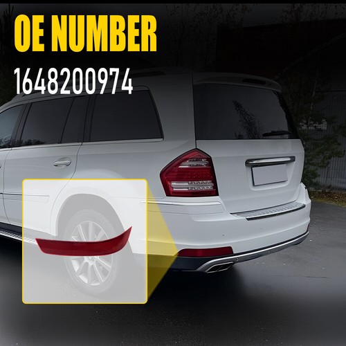 Rear Bumper Reflector Fit 10-12 Mercedes Benz GL450 GL550 GL350 X164 Driver LH D - Foto 5 di 21