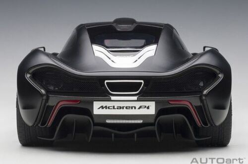 AUTOART McLAREN P1 2013 MATT BLACK/RED ACCENTS OPENINGS 1:12*LARGE CAR*New!! - Picture 5 of 12