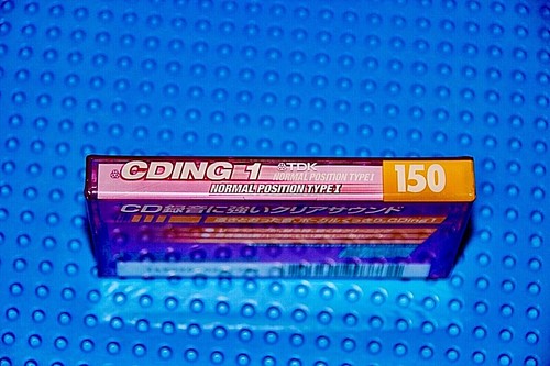 TDK CDing I I50 VS VI TYPE I CASSETTE TAPE (1) (SEALED) - Picture 3 of 3
