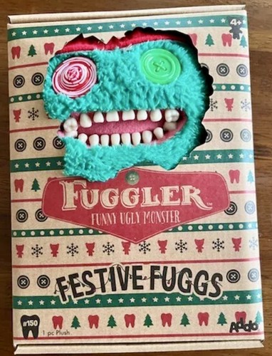 Fuggler Christmas Elf 9" Plush Festive Fuggs NEW RARE. - Picture 1 of 4