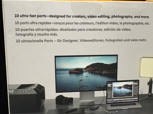 HyperDrive 10-in-2 USB C Dock, Dual Monitor HDMI 4K@60Hz, 60W USBC Power... - Picture 5 of 11