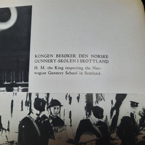 KING HAAKON VII OF NORWAY IN GREAT BRITAIN WWII PHOTOGRAPH BOOK, EXTREMELY RARE! - Picture 9 of 15