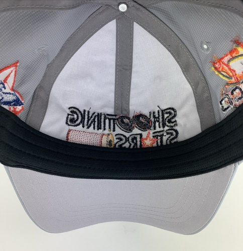 Shooting Stars Hat Gray Boy Scouts Sporting Clays BSA Zeeco Adjustable Ball Cap - Picture 8 of 11